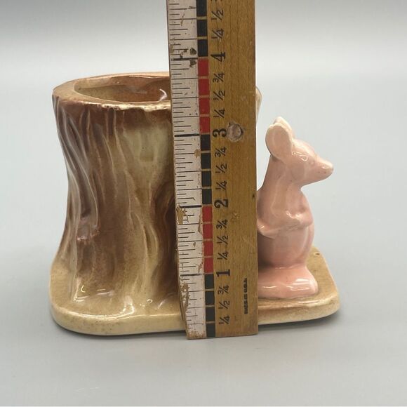 Vintage Kangaroo and Log Planter Morton Pottery 1950s - Picture 10 of 10